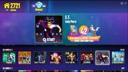 E.T. on the Just Dance Now menu (original, computer)