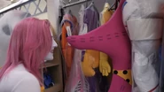 P2’s costume seen in the Behind the Scenes video of Toxic