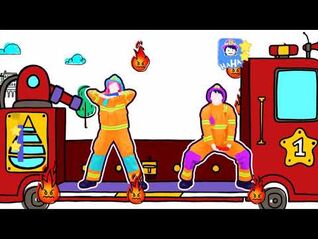Just Dance 2021 - Get On The Fire Truck - Kids Mode - Rainbow Raiting