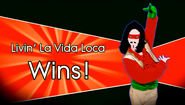 Livin’ la Vida Loca wins!