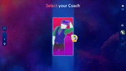 Just Dance 2024 Edition coach selection screen