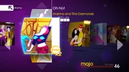 Oh No! on the Just Dance 4 menu (Wii/PS3/Wii U)