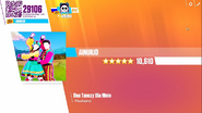 Just Dance Now scoring screen (2017 update)