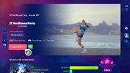 Menu de Informações do Just Dance 2024 Edition