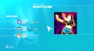 Just Dance 2019 routine selection screen