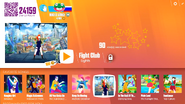 Fight Club on the Just Dance Now menu (2017 update, computer)