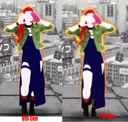 Comparação do brilho entre a Oitava Geração e a Sétima Geração