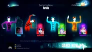 Just Dance 2015 coach selection screen