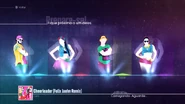 Just Dance 2016 coach selection screen