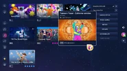 Yameen Yasar (Extreme Version) on the Just Dance 2023 Edition menu