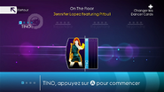 Just Dance 4 coach selection screen (Wii/PS3/Wii U)