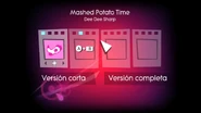 Just Dance routine selection screen
