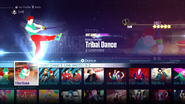 Tribal Dance (Katana Version) on the Just Dance 2016 menu