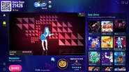 Womanizer on the Just Dance Now menu (2024 update, computer)