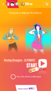 Just Dance Now coach selection screen (2017 update, phone)