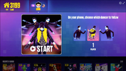 Just Dance Now coach selection screen (2014, computer)