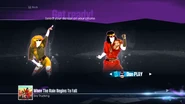 Just Dance 2017 coach selection screen (controller)