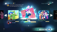 Maps on the Just Dance 2015 menu