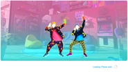 Just Dance 2022 loading screen