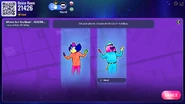Just Dance Now coach selection screen (2024 update, computer)