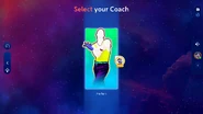 Just Dance 2024 Edition coach selection screen