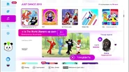 There Is Nothing Better In The World (Ничего на свете лучше нету) on the Just Dance 2019 menu (Russia)