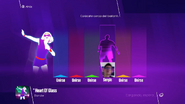 Just Dance 2018 coach selection screen (camera)