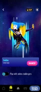 Just Dance Now coach selection screen (2024 update, phone)