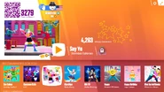 Soyyo jdnow menu.png (763 KB) Soy Yo on the Just Dance Now menu (2017 update, computer)