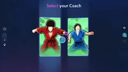 Just Dance 2023 Edition coach selection screen