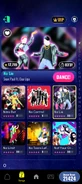 No Lie on the Just Dance Now menu (2024 update, phone)