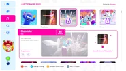 Chandelier (Alternativa) on the Just Dance 2022 menu, prior to being unlocked