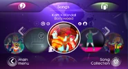 Katti Kalandal on the Just Dance 3 menu (Wii)