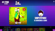 Just Dance Now coach selection screen (original, computer)