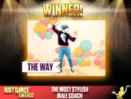 P1’s award for "Most Stylish Male Coach"[4]