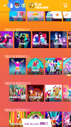 Bug in Just Dance Now (Fight Version - the menu icon is replaced with the one for Don’t Let Me Down)