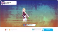 Just Dance 2022 coach selection screen