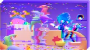 Da’blu on the icon for the 2024 version of the Just Dance Now playlist "April Fool’s" (along with Ça Plane Pour Moi)