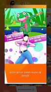 Notificação do Just Dance Now (Junto com Dame Tu Cosita)