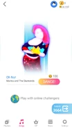 Just Dance Now coach selection screen (2020 update, phone)
