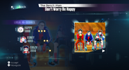 Just Dance 2015 routine selection screen