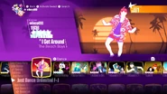 I Get Around no menu de Just Dance 2018