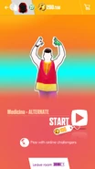Just Dance Now coach selection screen (2017 update, phone)