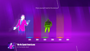 Just Dance 2018 coach selection screen