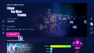 Menu de Informações do Just Dance 2023 Edition