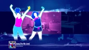 Just Dance 2017 loading screen