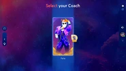 Just Dance 2024 Edition coach selection screen