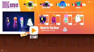 Just Dance Now coach selection screen (updated, computer)