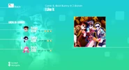 Just Dance 2020 routine selection screen