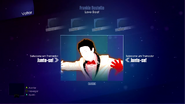 Just Dance 2014 coach selection screen (camera)